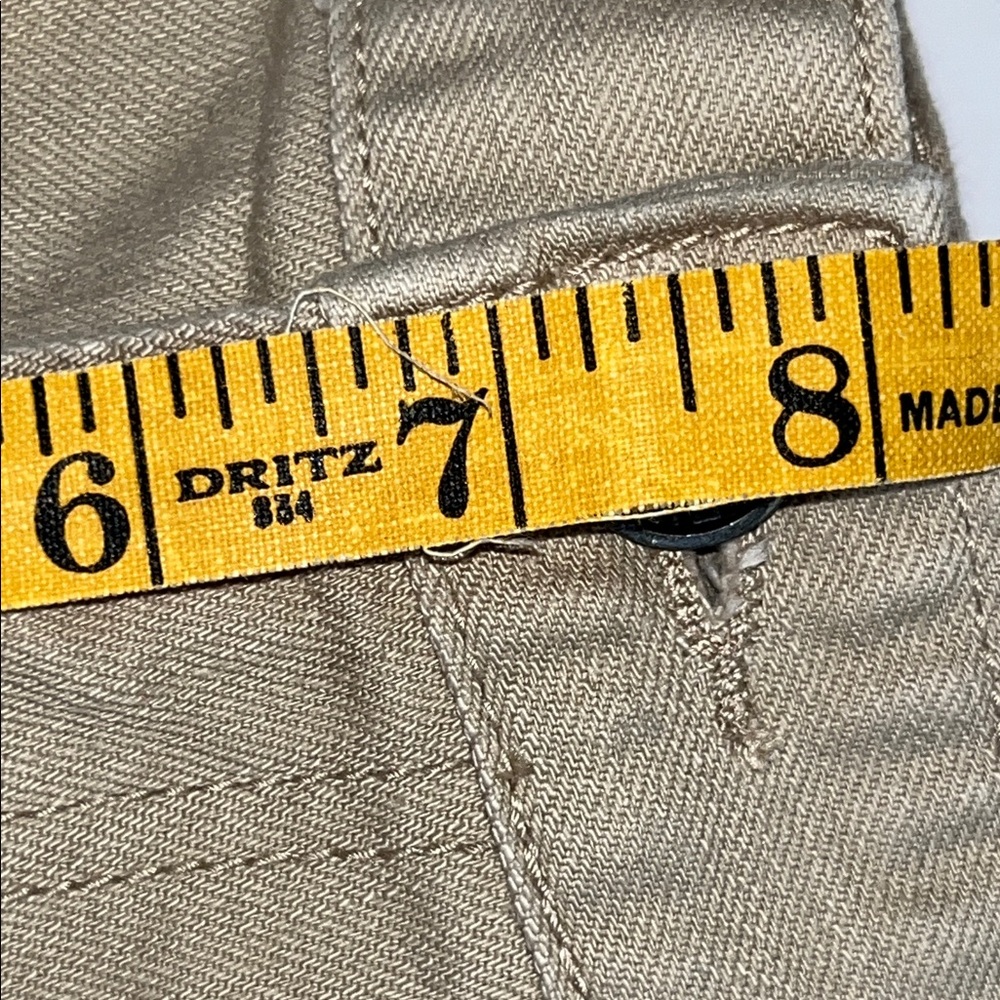 Smoke Rise Men's Slim Tapered Fit Bottom Zipper Cargo Pants 36x32 Khaki Edgy - Picture 13 of 15